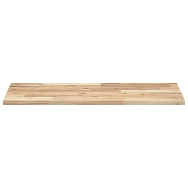 vidaXL &Eacute;tag&egrave;re flottante 80x40x2 cm bois d'acacia massif non trait&eacute;