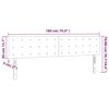 vidaXL T&ecirc;tes de lit 2 pcs Blanc 90x5x78/88 cm Similicuir