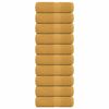 vidaXL Serviettes d'invit&eacute; FROGN 10 pcs dor&eacute; 30x50 cm 360 g/m&sup2;