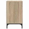 vidaXL Cabinet de chevet avec tiroir Ch&ecirc;ne sonoma 49 x 36 x 61 cm