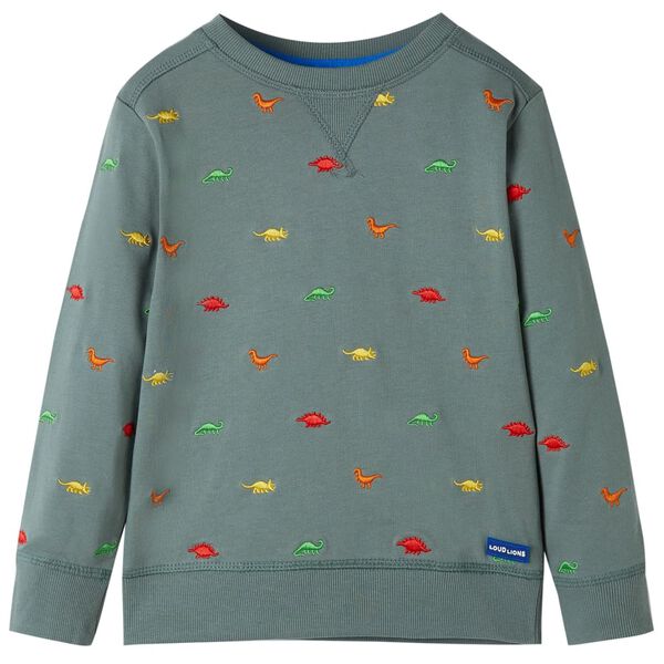 Sweatshirt pour enfants kaki 92