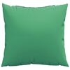 vidaXL Coussins d&eacute;coratifs lot de 4 vert 40x40 cm tissu