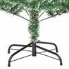 vidaXL Arbre de No&euml;l artificiel floconn&eacute; de neige avec lumi&egrave;re LED