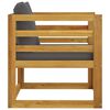 vidaXL Salon de jardin 7 pcs avec coussin Bois d'acacia solide