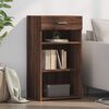 vidaXL Buffet ch&ecirc;ne marron 50x42,5x93 cm bois d'ing&eacute;nierie