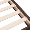 vidaXL Cadre de lit sans matelas ch&ecirc;ne marron 75x190cm bois ing&eacute;nierie