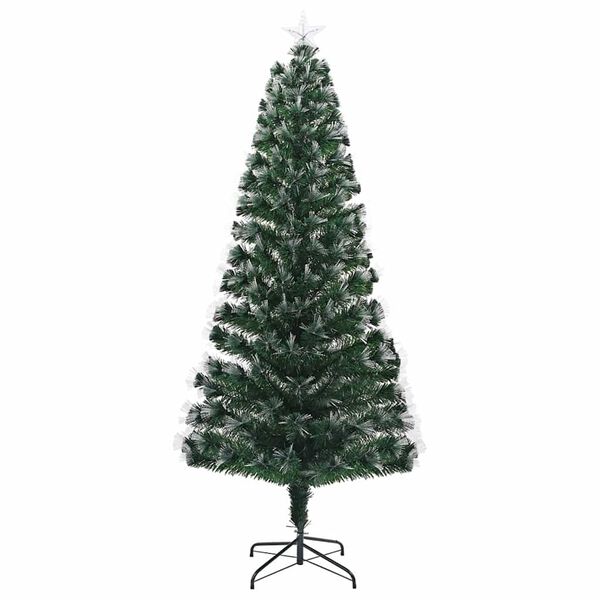 vidaXL Sapin de No&euml;l artificiel avec 250 LED Vert 210 cm PVC