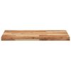 vidaXL Dessus de table rectangulaire 120x50x4 cm bois massif d'acacia