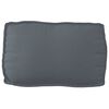 vidaXL Set de coussins de palette 2 pcs Anthracite Tissu Oxford
