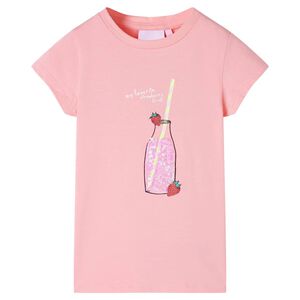 T-shirt pour enfants rose 116