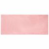vidaXL Tapis antid&eacute;rapant en fausse de lapin OLITE Rose 80 x 200 cm