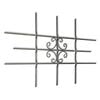 vidaXL Grilles de s&eacute;curit&eacute; pour fen&ecirc;tre 69 x 114 cm