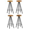 vidaXL Meuble de bar 5 pcs Bois massif de manguier 120x60x107 cm