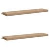 vidaXL Coussins de banc 2 pi&egrave;ces SOEST 100 % polyester Sable