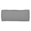 vidaXL Set de coussins de palette 2 pcs Gris 100 x 40 x 8 cm