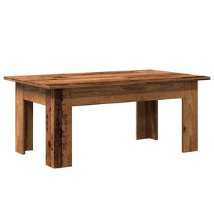 vidaXL Table basse vieux bois 100x60x42 cm bois d'ing&eacute;nierie