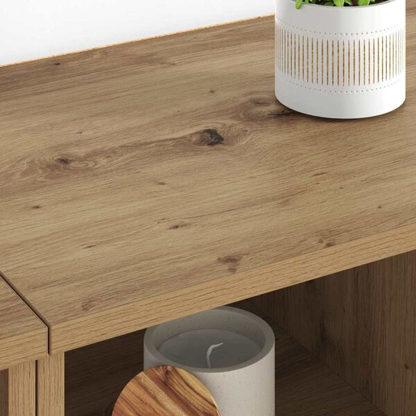 vidaXL Buffets 2 pcs Ch&ecirc;ne artisanal 60 x 35 x 70 cm Bois d'ing&eacute;nierie