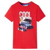 T-shirt pour enfants rouge 128