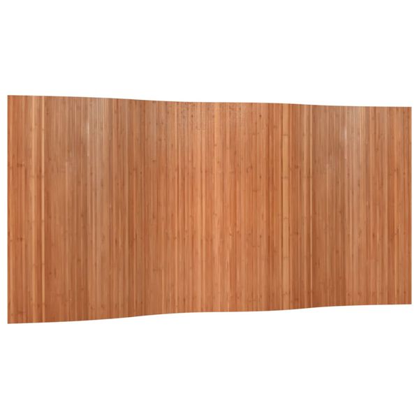 vidaXL Cloison de séparation marron 165x400 cm bambou