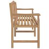 vidaXL Banc de jardin 228x59,5x90 cm bois de teck solide