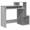 vidaXL Bureau Gris Sonoma 106 x 41 x 88.5 cm Bois d'ing&eacute;nierie