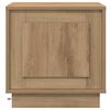 vidaXL Cabinet de chevet 2 pcs Ch&ecirc;ne artisanal 44 x 34,5 x 45 cm