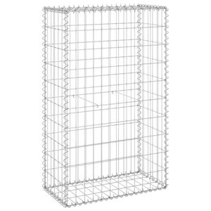 vidaXL Mur en gabion avec couvercles Acier galvanis&eacute; 60x30x100 cm
