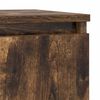 vidaXL Buffet chêne fumé 29,5x34x76 cm bois d'ingénierie