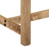 vidaXL Table &agrave; manger 110x55x75 cm bois de manguier massif