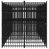 vidaXL Chenil d'ext&eacute;rieur pour chiens Acier 12,9 m&sup2;