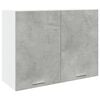 vidaXL Armoire suspendue "Lyon" Gris b&eacute;ton 80 x 31 x 60 cm Bois d'ing&eacute;nierie