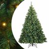 vidaXL Sapin de No&euml;l artificiel avec 300 LED Vert 180 cm PE et PVC