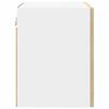 vidaXL Armoire suspendue Ch&ecirc;ne Sonoma et Blanc 40 x 31 x 40 cm