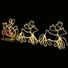 vidaXL Cordon lumineux de No&euml;l 6 Rennes XXL et tra&icirc;neau 2160 LED 7 m