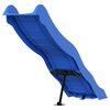 vidaXL Toboggan de jeu bleu 174x38 cm polypropyl&egrave;ne
