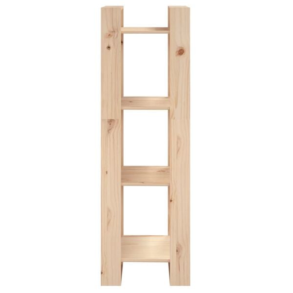 vidaXL Biblioth&egrave;que/S&eacute;parateur de pi&egrave;ce 41x35x125 cm pin massif