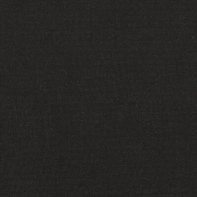 vidaXL Repose-pied Noir 78x56x32 cm Tissu