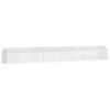 vidaXL Cage pour lapins Argent 600 x 78 x 78 cm Acier galvanis&eacute;