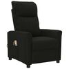 vidaXL Fauteuil électrique de massage Noir Tissu