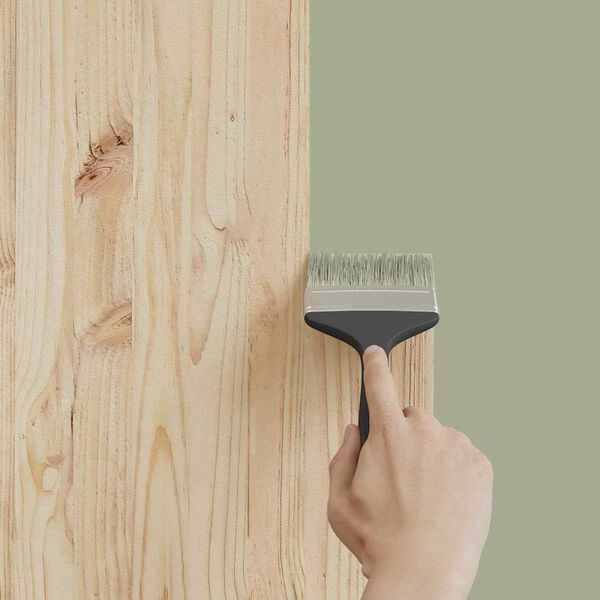 vidaXL Peinture pour meubles Vert 10 x 10 x 12,2 cm Impression murale