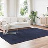vidaXL Tapis shaggy &agrave; poils longs NAVARRA bleu marine 200x290 cm