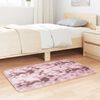 vidaXL Tapis Shaggy &agrave; poils longs NAVARRA rose poudr&eacute; 60x100 cm