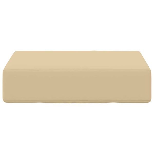 vidaXL Coussin de Si&egrave;ge d'Ext&eacute;rieur Beige 40 x 40 x 8 cm