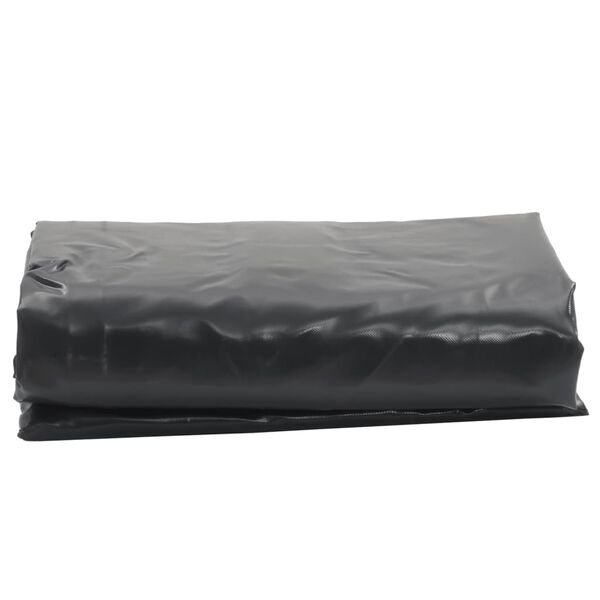 vidaXL B&acirc;che noir 1,5x2,5 m 650 g/m&sup2;