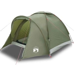 vidaXL Tente de p&ecirc;che 2 personnes vert olive imperm&eacute;able