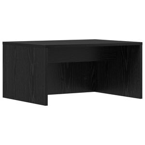 vidaXL Bureau mural Ch&ecirc;ne noir 60 x 45 x 30 cm Bois d'ing&eacute;nierie