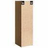 vidaXL Armoires murales 2 pcs Marron miel 30x30x100 cm Pin massif