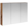 vidaXL Armoire Miroir de Salle de Bain Bois ancien 100 x 14,5 x 70 cm