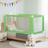 vidaXL Barri&egrave;re de s&eacute;curit&eacute; de lit d'enfant Vert 160x25 cm Tissu