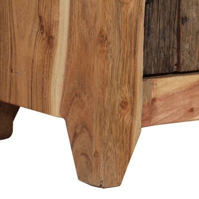 vidaXL Buffet 55x33x75 cm bois massif d'acacia et bois de récupération